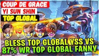 Top Global YSS VS 87% WR Top Global Fanny, Franco & Barats [ Top Global Yi Sun Shin ] Coup de Grace