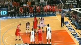 #20 Syracuse vs #4 Connecticut Big East Tournament Quarterfinal 03/12/09 (6OT) (Full Game)