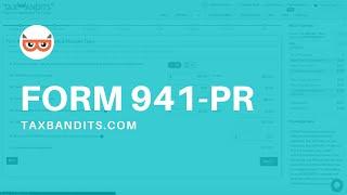 What is IRS Form 941-PR? | TaxBandits