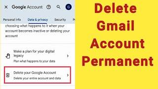 how to delete Gmail account permanently in Urdu | remove Google Account permanently #deletegmailid