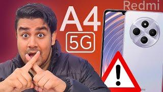  Don't Buy Redmi A4 5G- ₹8,499 (Perfect But Failed)