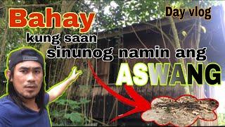 Bakas at buto nh Dalawang aswang na sinunug namin dito Day Vlog