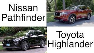 All-New 2022 Nissan Pathfinder VS Toyota Highlander