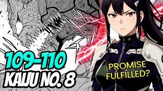 Kafka and Mina vs Kaiju No. 9! Kafka's Hidden Power Revealed! | Kaiju No. 8 109 - 110 Explained