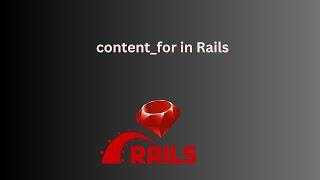 Using content_for in Rails for dynamic view title changes