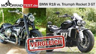 BMW R18 vs. Triumph Rocket 3 | Vergleich der neuen Power-Cruiser aus 2020