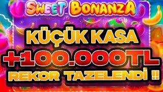  Sweet Bonanza Slot Oyunları SON ANDA GELEN +100.000TL !!  REKOR TAZELENDİ KÜÇÜK KASA DÜNYA REKORU
