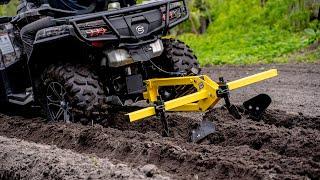 RECEIVER MOUNT FURROW PLOUGH (ATV / UTV attachment)