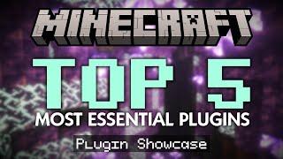 Top 5 MOST Essential Minecraft Plugins (1.20+)