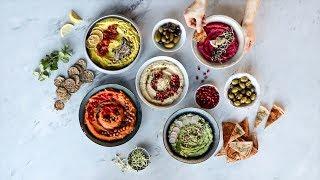 HOW TO MAKE HUMMUS » 5 ways, healthy & easy