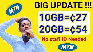 With No Staff ID, Buy NAGRAT Bundle 10GB=¢27 and 20GB=¢54 |BIG UPDATE