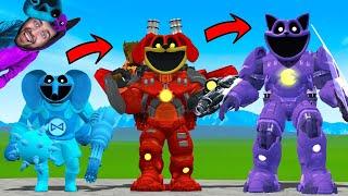 ÉVOLUTION MECHA TITAN CATNAP/DOGDAY et BUBBA BUBBAPHANT POPPY PLAYTIME CHAPITRE 3  !!