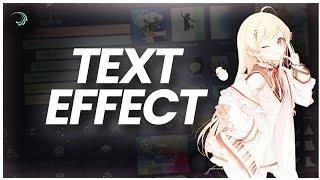 Text effect alight motion - Tutorial AMV