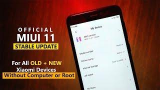 Install MIUI 11 Stable Update - On Any Xiaomi Device Feat. Redmi 4 Without PC or Root | New Features