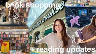 book shop with me (+ clothing haul & reading updates)