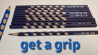 Hui Guang "Grippy" 2B Pencils from AliExpress