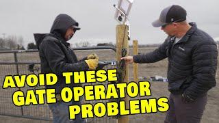 (The video the lawyers made us remove!) Why we would NEVER install a Ghost Controls gate operator.