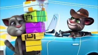 Talking Tom - The Art of Packing - Episode 117 Compilation - Super Toons TV Cartoons