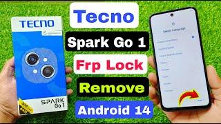 Tecno Spark Go 1 Frp Bypass Android 14 | New Trick | Tecno (KL4) Google Account Bypass Without Pc