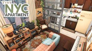 Tiny New York City Apartment // The Sims 4 Speed Build: Apartment Renovation