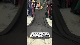 jorjet Stuff full falir abaya | stylish abaya official | Dubai abaya #style #style #abaya #fashion