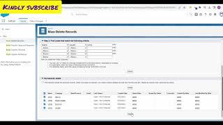 How to Mass Delete Salesforce Records || How to Delete Multiple Records in salesforce.