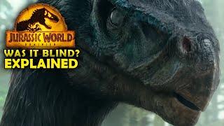 BLIND THERIZINOSAURUS EXPLAINED! - Jurassic World Dominion