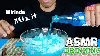 ASMR Drinking ~Mirinda Mix it Blueberry  ~ EXTREME CRUNCHY | EP.75 I BoonTube