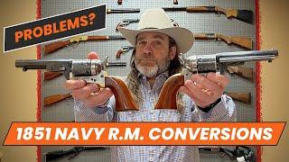 MY problem with the Uberti 1851 Navy Richard-Mason Conversions AND Goons Gunworks' Solution!