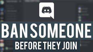 How To Ban Someone on Discord Without Them Being in Your Server