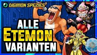 Alle Etemon Varianten | Digimon Spezies #13