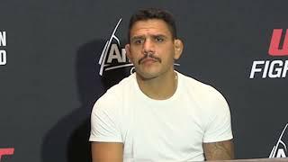 Rafael Dos Anjos on not fighting Islam Makhachev, wants to fight Conor McGregor UFC On ESPN 42