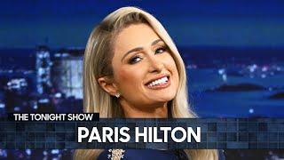 Paris Hilton's Son's Favorite Lullaby Is "Stars Are Blind" | The Tonight Show Starring Jimmy Fallon