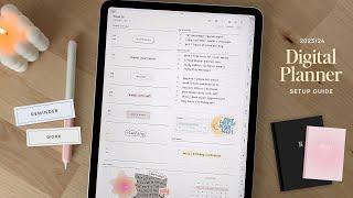 2023-24 Midyear iPad Planner  | GoodNotes 5 Setup Guide