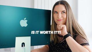 3 WEEKS WITH THE M1 24" iMAC - is it worth it?! In-depth and honest 2021 iMac review