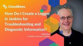How Do I Create a Logger in Jenkins for Troubleshooting and Diagnostic Information?