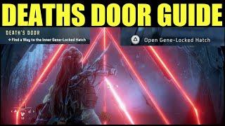 find a way to the inner gene locked hatch walkthrough (Deaths Door) - Horizon Forbidden West