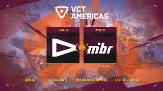 LOUD x MIBR (Mapa 1: Ascent) | VCT Americas