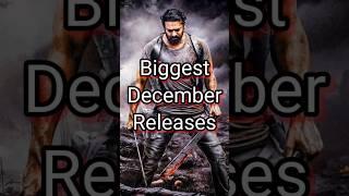 Upcoming Biggest Movie Releases for this December 2023 #salaar #animal #dunki | Movie Dextro