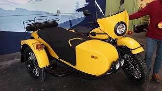 2019 Custom Ural Gear Up in Satin Yellow - 1st in the world!