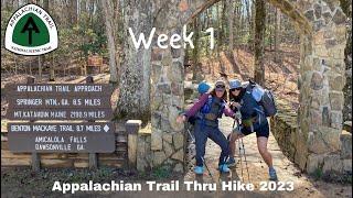 Week 1 | Appalachian Trail Thru Hike 2023