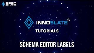 How to Use Schema Editor Labels