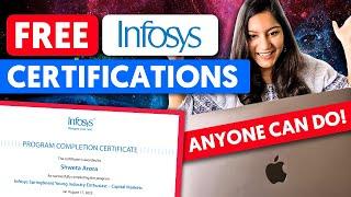 FREE Online Courses with Certificate by Infosys | REPUTED Tech & Non-Tech Courses 