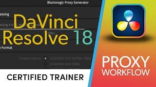 DaVinci Resolve 18 - Proxy Workflow - ITALIANO - Parte 1