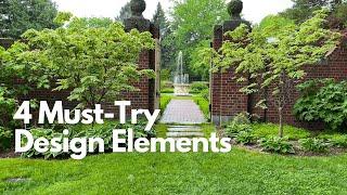 4 Must-Try Garden Design Elements to Create a Unique Garden