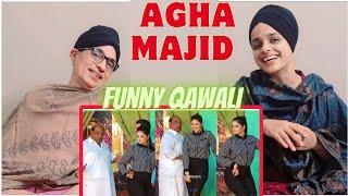 INDIAN reaction to Qawali - Agha Majid with Manahil Khan | Salem Albela | Punjabi Stage Drama