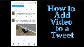 How to Add a Video to a Tweet