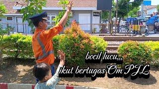 bocil vs Om PJL | perlintasan kereta api