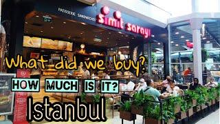 CEVAHIR AVM SIMIT SARAY | what we ate in simit saray ??! with the price !