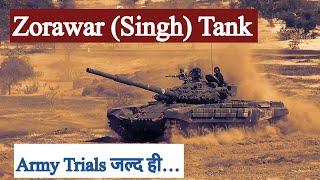 Indian Light Tank ZORAWAR undergoing trials : Army will deploy them along the LAC